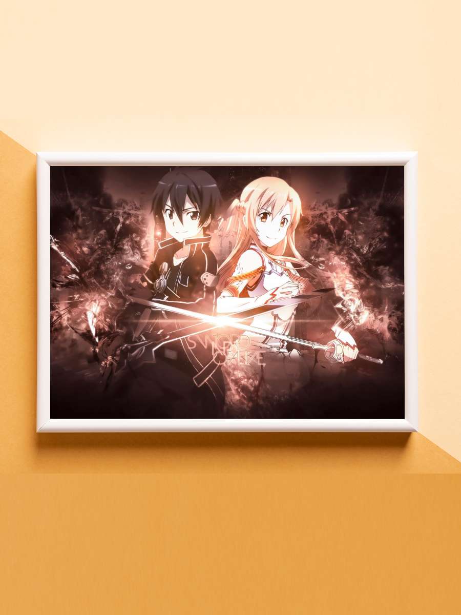 Sword Art Online Anime Poster Çerçevesiz Yüksek Kalite Anime Duvar Poster