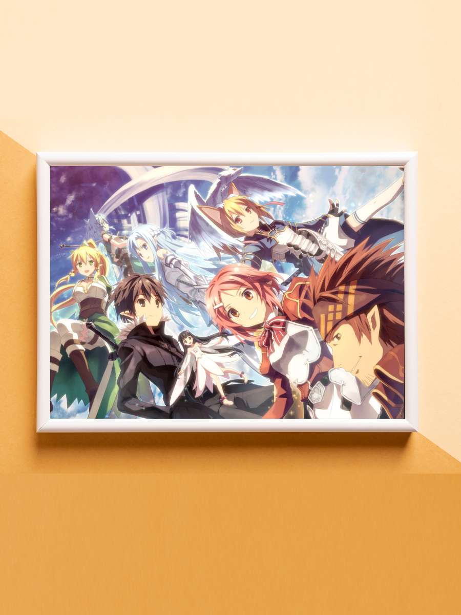 Sword Art Online Anime Poster Çerçevesiz Yüksek Kalite Anime Duvar Poster