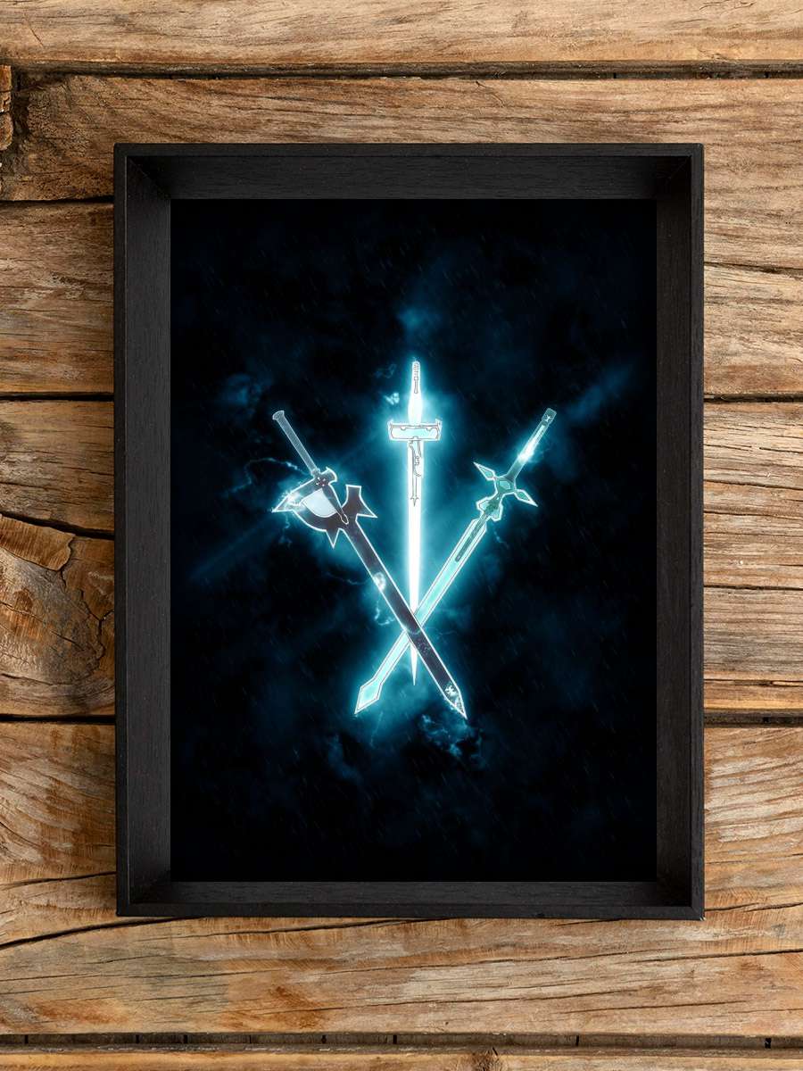 Sword Art Online Anime Poster Çerçevesiz Yüksek Kalite Anime Duvar Poster