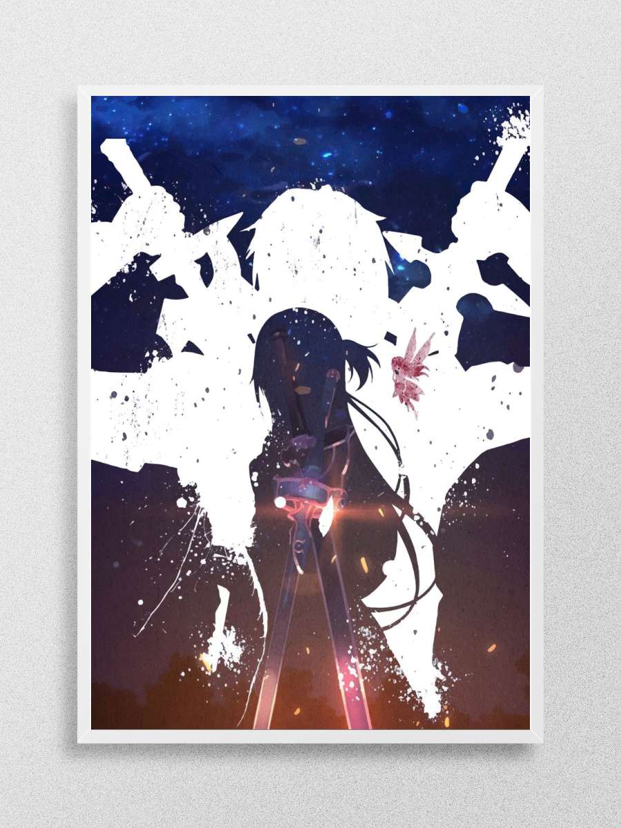 Sword Art Online Anime Poster Çerçevesiz Yüksek Kalite Anime Duvar Poster