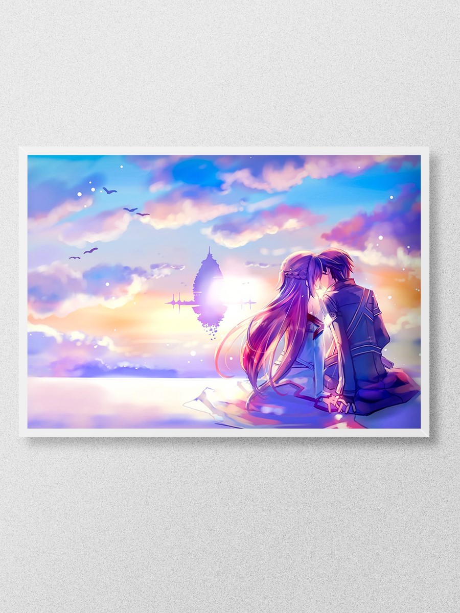 Sword Art Online Anime Poster Çerçevesiz Yüksek Kalite Anime Duvar Poster - En İyi Fiyatlarla