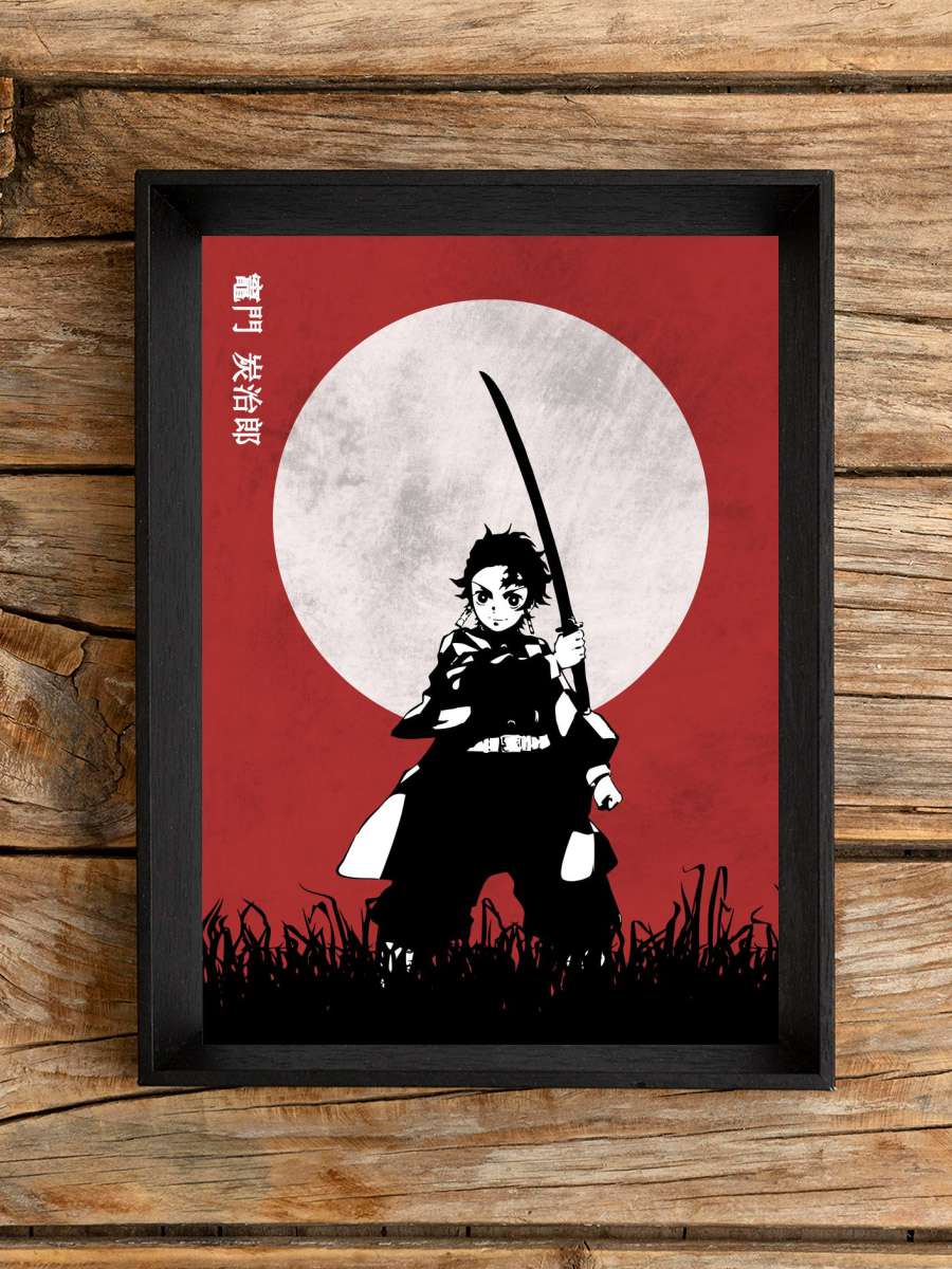 Tanjiro Anima action Anime Poster Çerçevesiz Yüksek Kalite Anime Duvar Poster