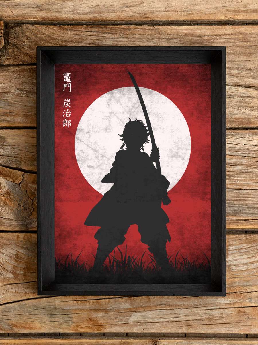 Tanjiro Demon Slayer Anime Poster Çerçevesiz Yüksek Kalite Anime Duvar Poster