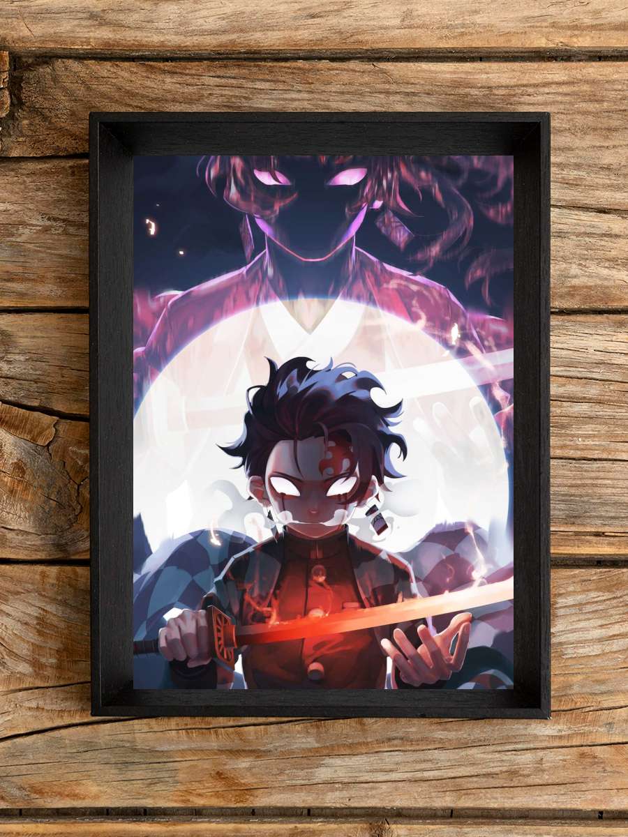 Tanjiro Demon Slayer Anime Poster Çerçevesiz Yüksek Kalite Anime Duvar Poster