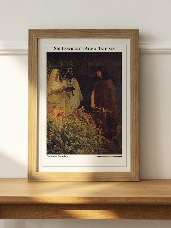 Sir Lawrence Alma-Tadema Tarquinius Superbus Poster - En İyi Fiyatlarla