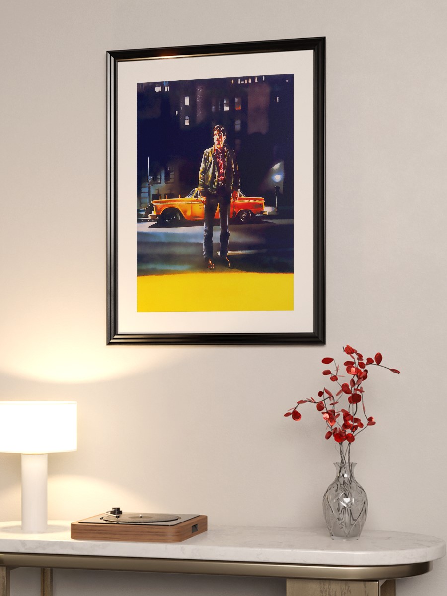 Taxi Driver Poster, Çerçevesiz Tv Film Poster