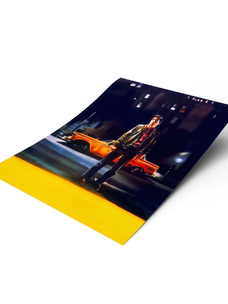 Taxi Driver Poster, Çerçevesiz Tv Film Poster