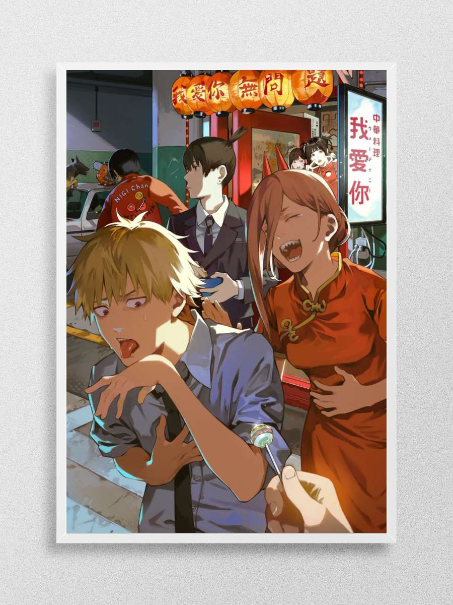 Team Anime Poster Çerçevesiz Yüksek Kalite Anime Duvar Poster