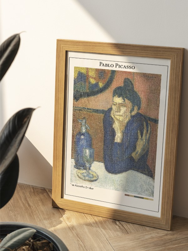 Pablo Picasso The Absinthe Drinker Poster