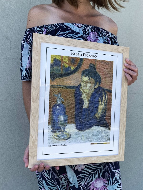Pablo Picasso The Absinthe Drinker Poster