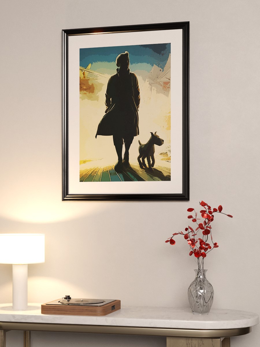 The Adventures of Tintin Poster, Çerçevesiz Tv Film Poster