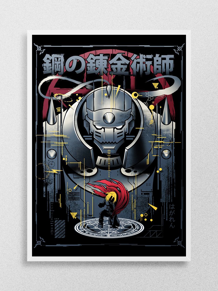 THE ALCHEMIST Anime Poster Çerçevesiz Yüksek Kalite Anime Duvar Poster