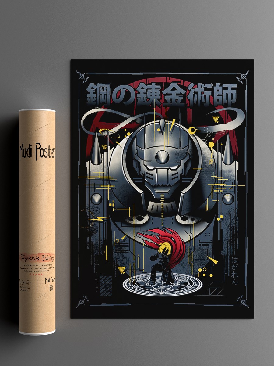 THE ALCHEMIST Anime Poster Çerçevesiz Yüksek Kalite Anime Duvar Poster