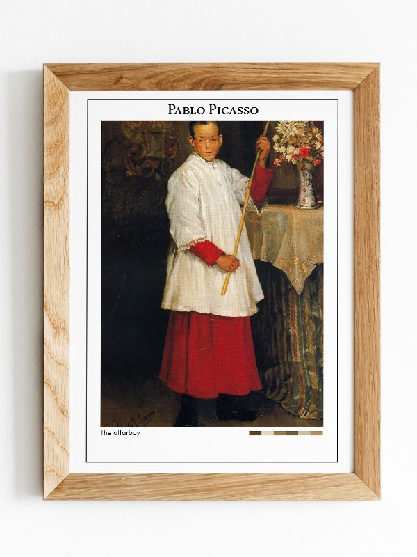 Pablo Picasso The altarboy Poster