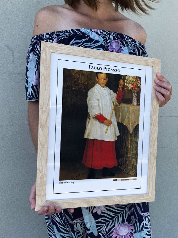 Pablo Picasso The altarboy Poster