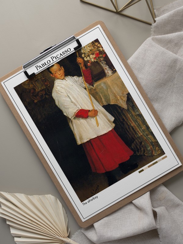 Pablo Picasso The altarboy Poster