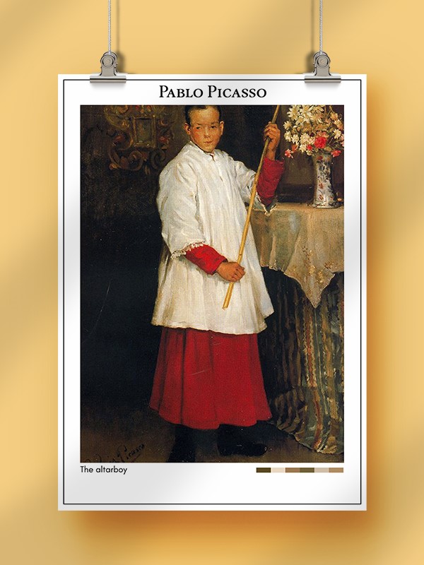 Pablo Picasso The altarboy Poster