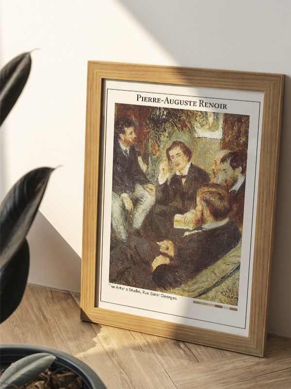 Pierre-Auguste Renoir The Artist s Studio, Rue Saint Georges Poster