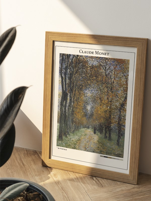 Claude Monet The Avenue Poster