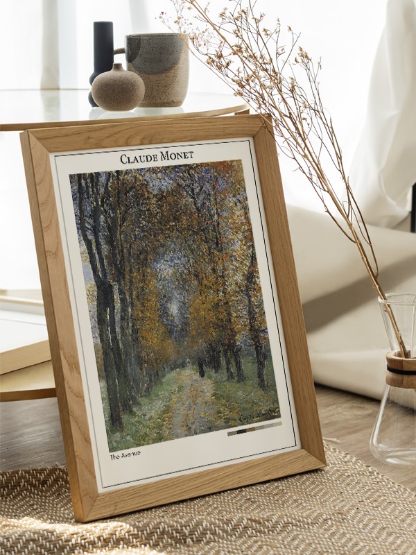 Claude Monet The Avenue Poster