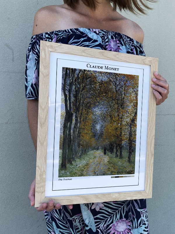 Claude Monet The Avenue Poster