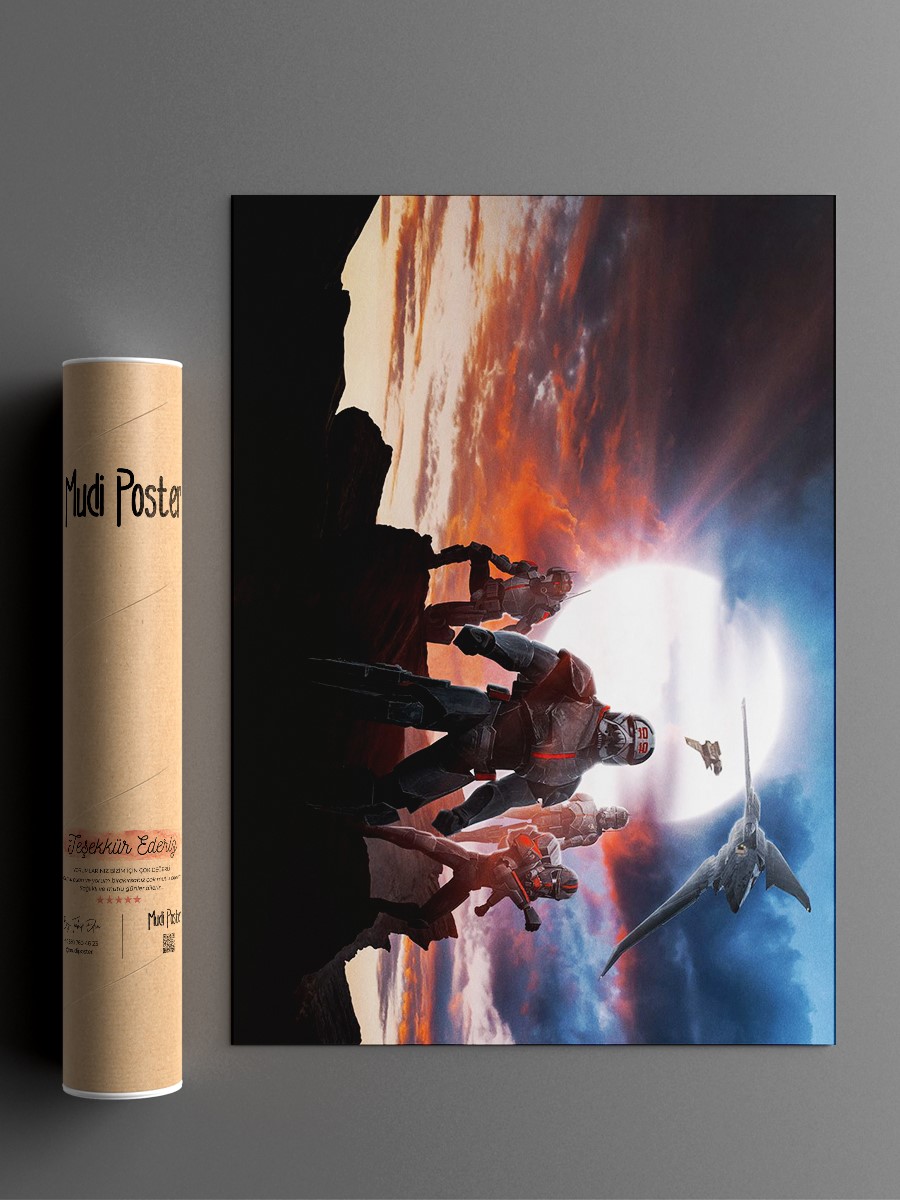 The Bad Batch landscape Poster, Çerçevesiz Tv Film Poster