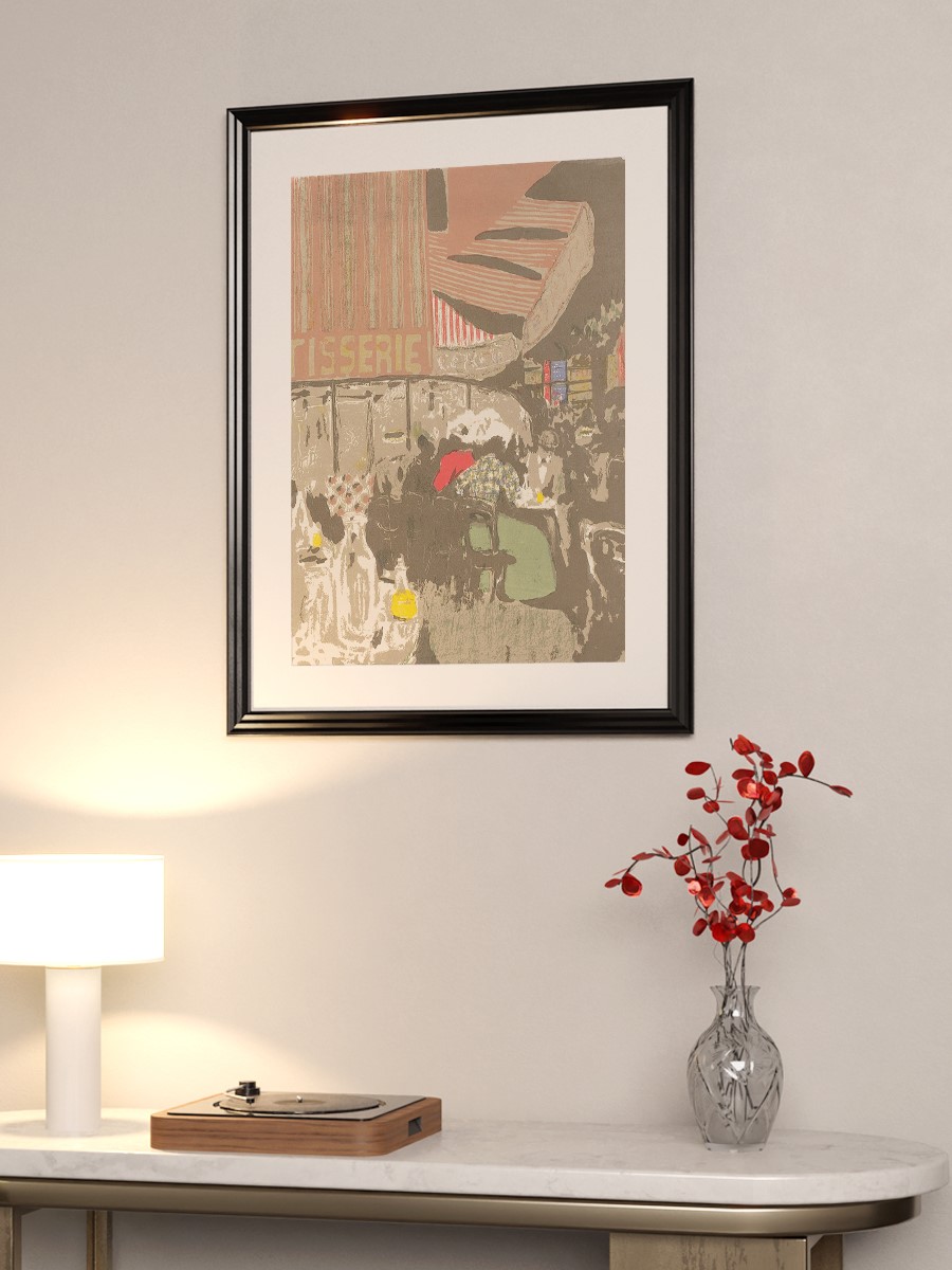 The Bakery Tablo Sanatsal Ünlü Ressam Poster Çerçevesiz Yüksek Kalite Poster