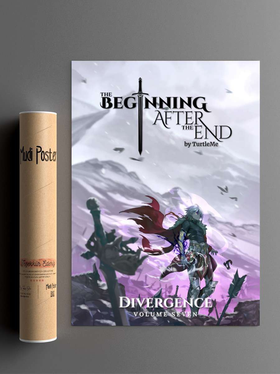 The Beginning After End Anime Poster Çerçevesiz Yüksek Kalite Anime Duvar Poster