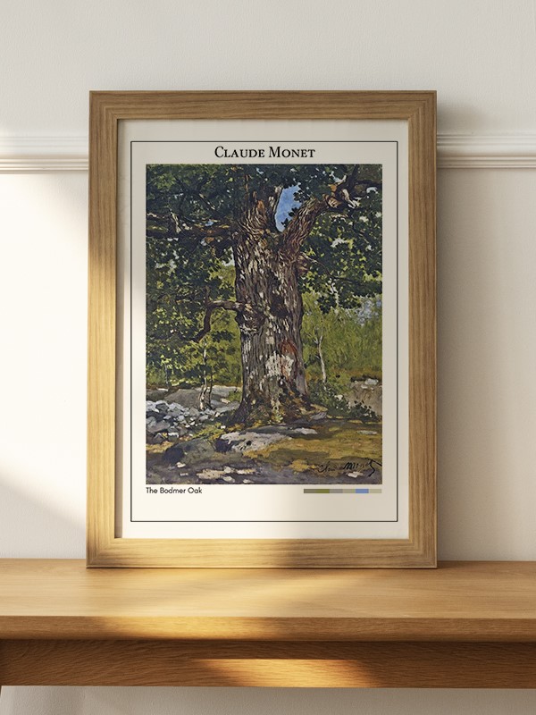 Claude Monet The Bodmer Oak Poster - En İyi Fiyatlarla