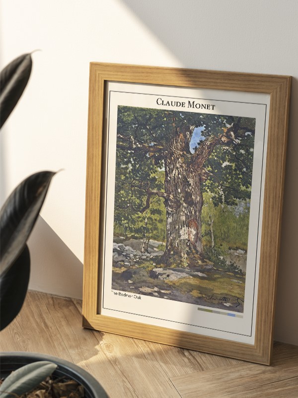 Claude Monet The Bodmer Oak Poster