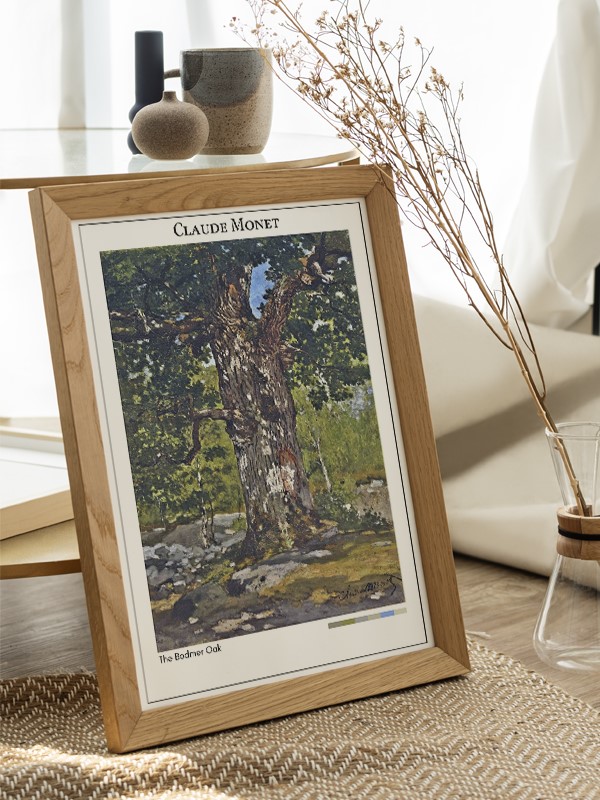 Claude Monet The Bodmer Oak Poster