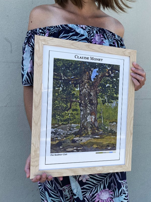 Claude Monet The Bodmer Oak Poster