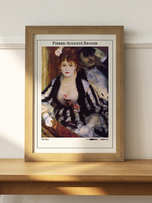 Pierre-Auguste Renoir The Box Poster - En İyi Fiyatlarla