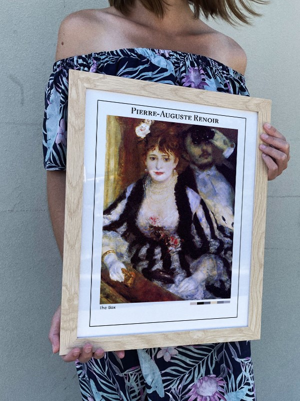 Pierre-Auguste Renoir The Box Poster