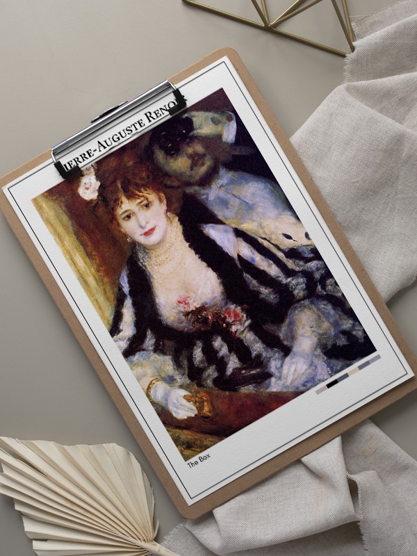 Pierre-Auguste Renoir The Box Poster