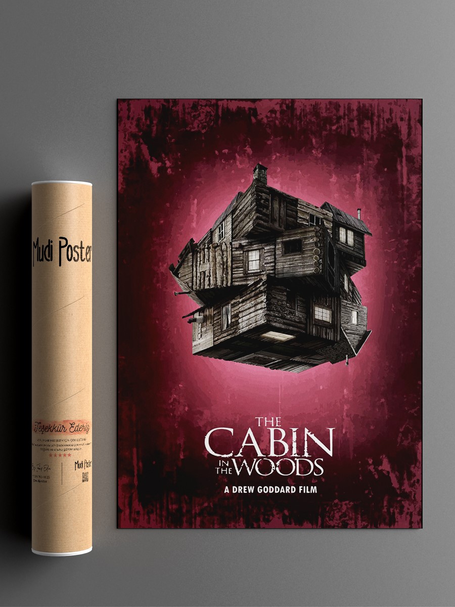 The Cabin In The Woods Poster, Çerçevesiz Tv Film Poster