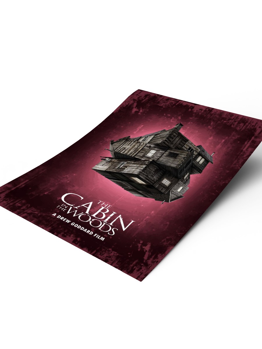 The Cabin In The Woods Poster, Çerçevesiz Tv Film Poster