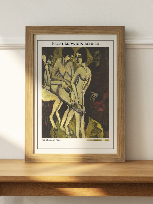 Ernst Ludwig Kirchner The Choice of Paris Poster - En İyi Fiyatlarla