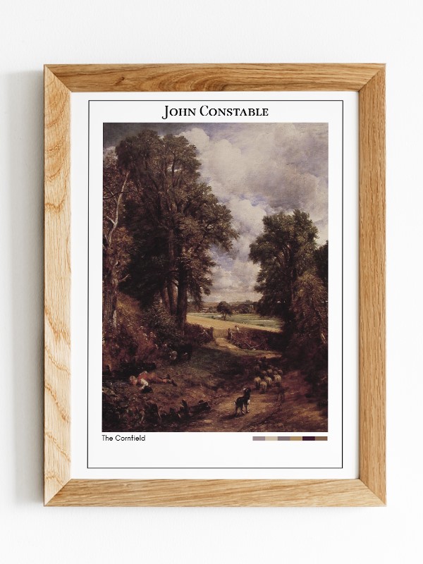 John Constable The Cornfield Poster