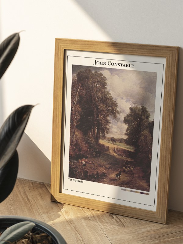 John Constable The Cornfield Poster
