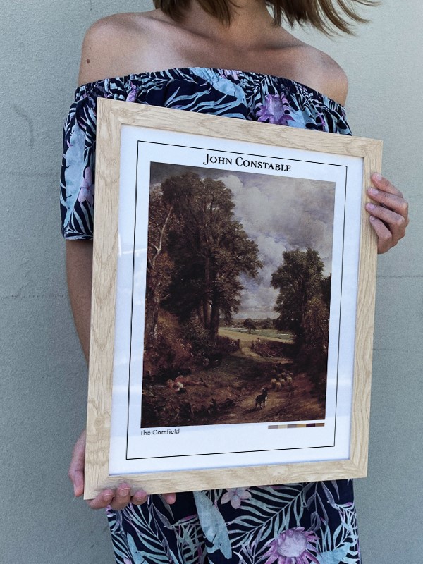 John Constable The Cornfield Poster