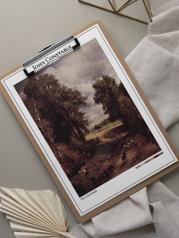 John Constable The Cornfield Poster
