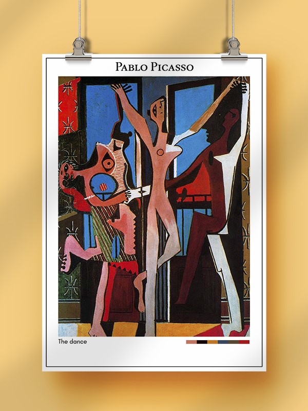 Pablo Picasso The dance Poster