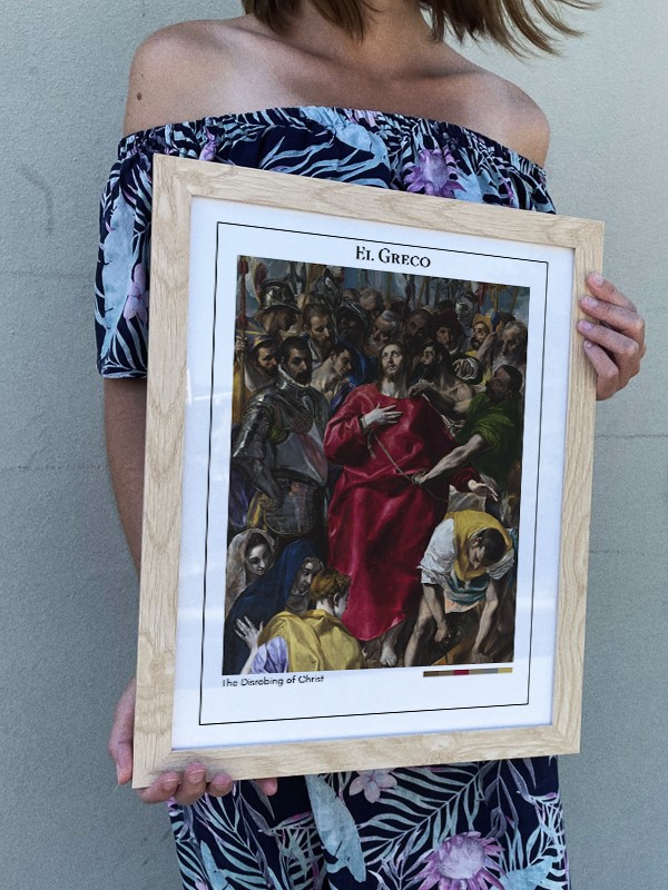 El Greco The Disrobing of Christ Poster