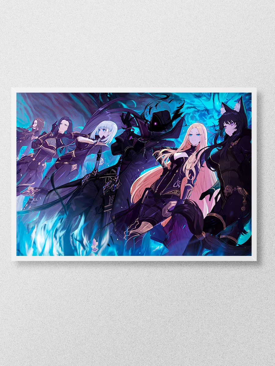 the eminence in shadow cid Anime Poster Çerçevesiz Yüksek Kalite Anime Duvar Poster