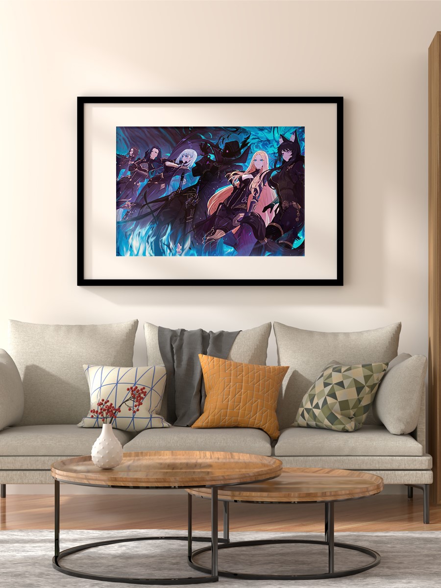 the eminence in shadow cid Anime Poster Çerçevesiz Yüksek Kalite Anime Duvar Poster