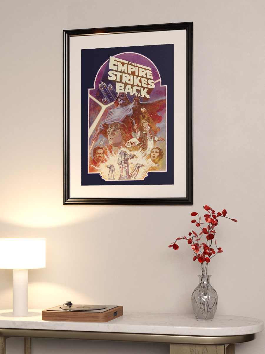 The Empire Strikes Back Poster, Çerçevesiz Tv Film Poster