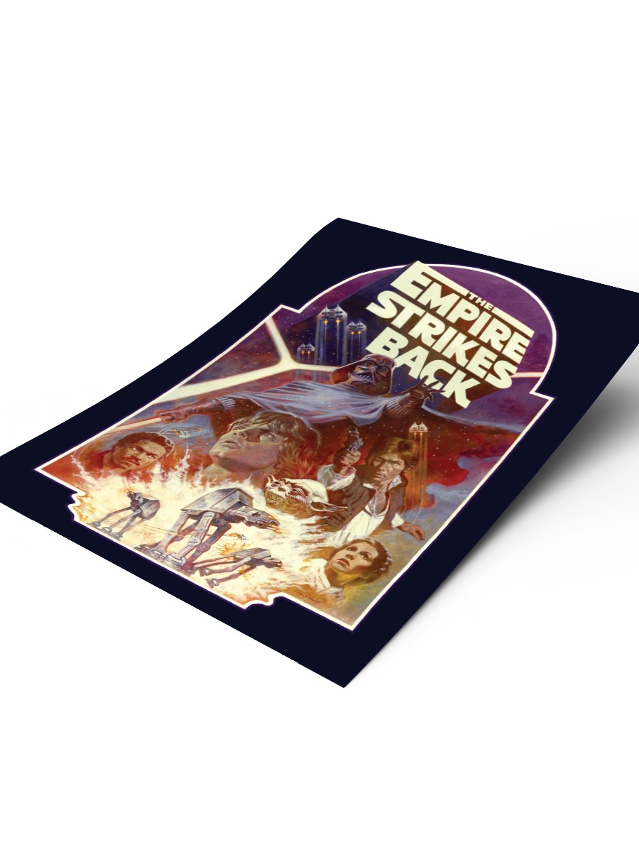 The Empire Strikes Back Poster, Çerçevesiz Tv Film Poster