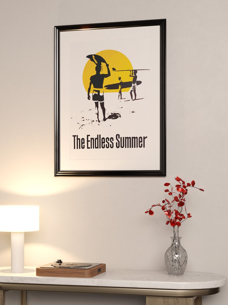 The Endless Summer Artwork Poster, Çerçevesiz Tv Film Poster