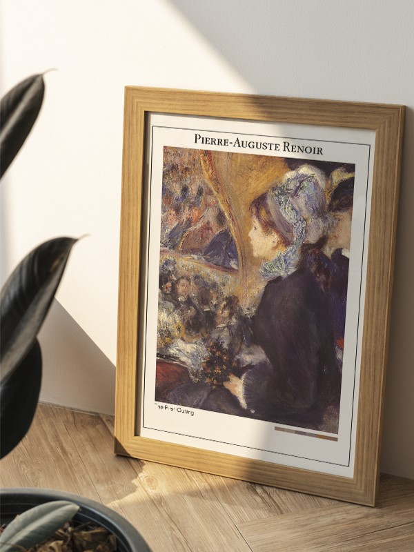 Pierre-Auguste Renoir The First Outing Poster